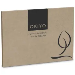 Okiyo Junbi Bamboo Food Board Gift Box